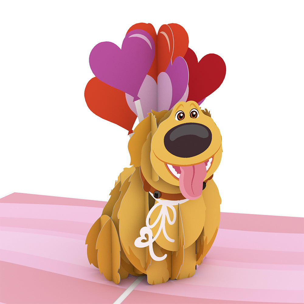 Disney and Pixar Up Dug Loves You Pop-Up Card