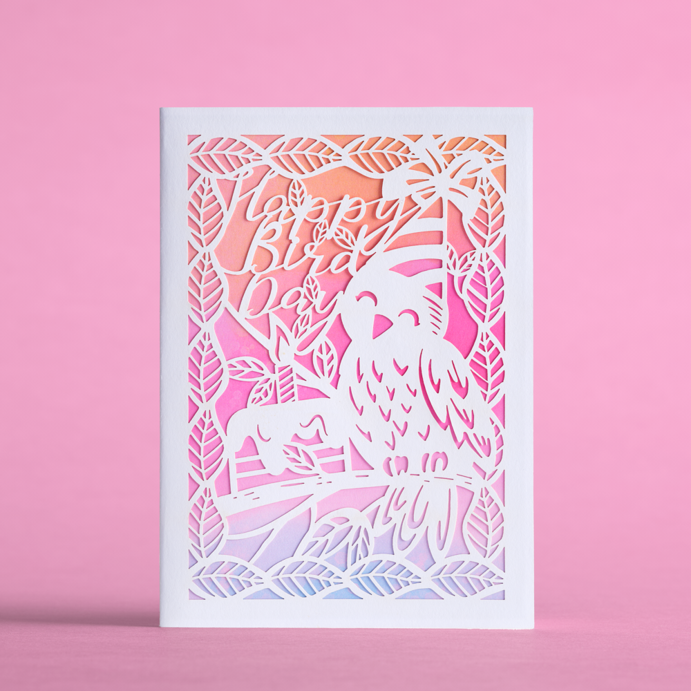 Birthday Bird Day: MicasShine Moments Card