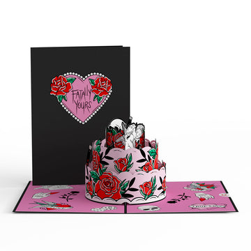 Fatally Yours Pop-Up Card