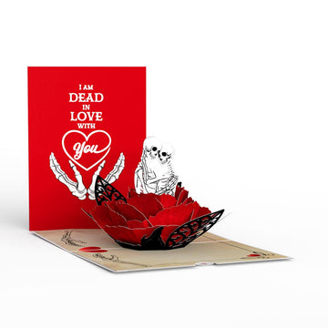 Dead in Love With You Pop-Up Card