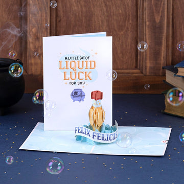 Harry Potter? Liquid Luck Pop-Up Card