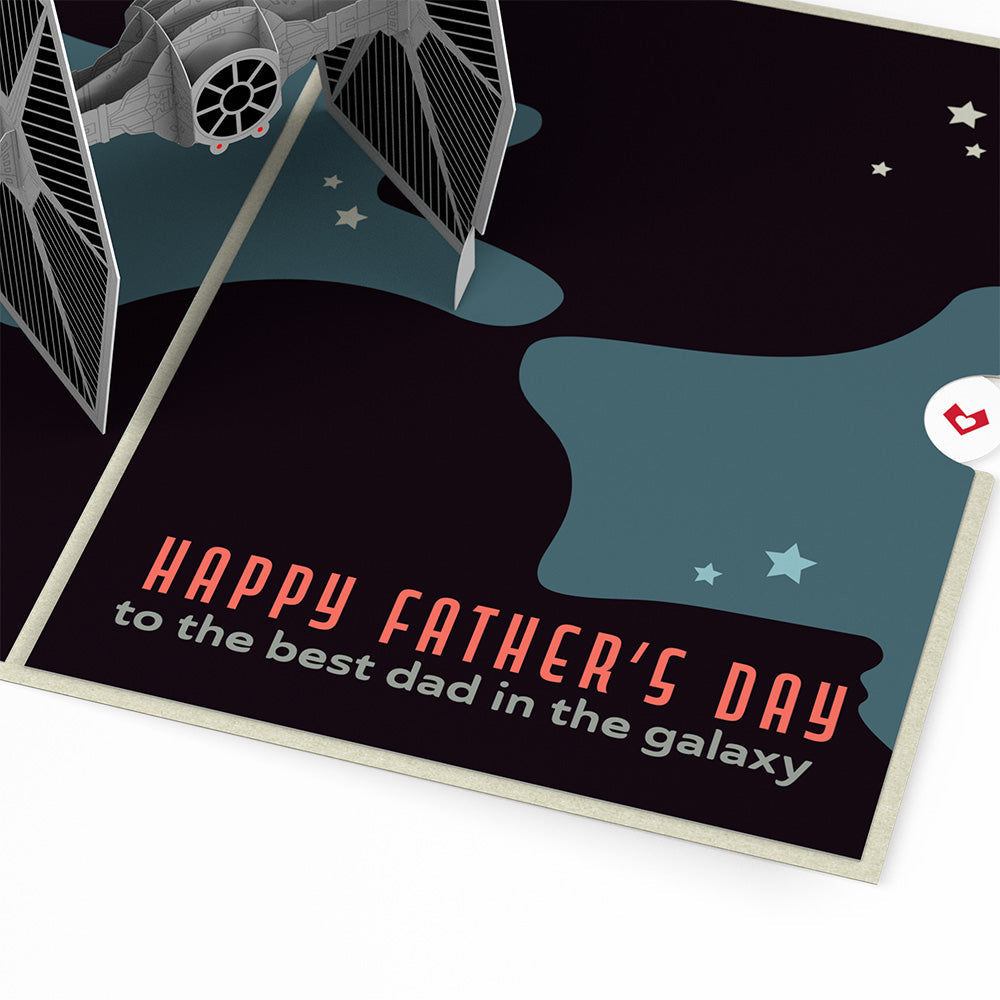 Star Wars? TIE Fighter? Father's Day Pop-Up Card