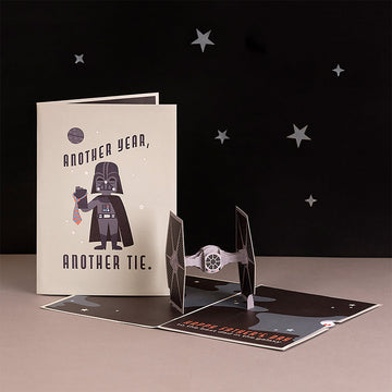Star Wars? TIE Fighter? Father's Day Pop-Up Card