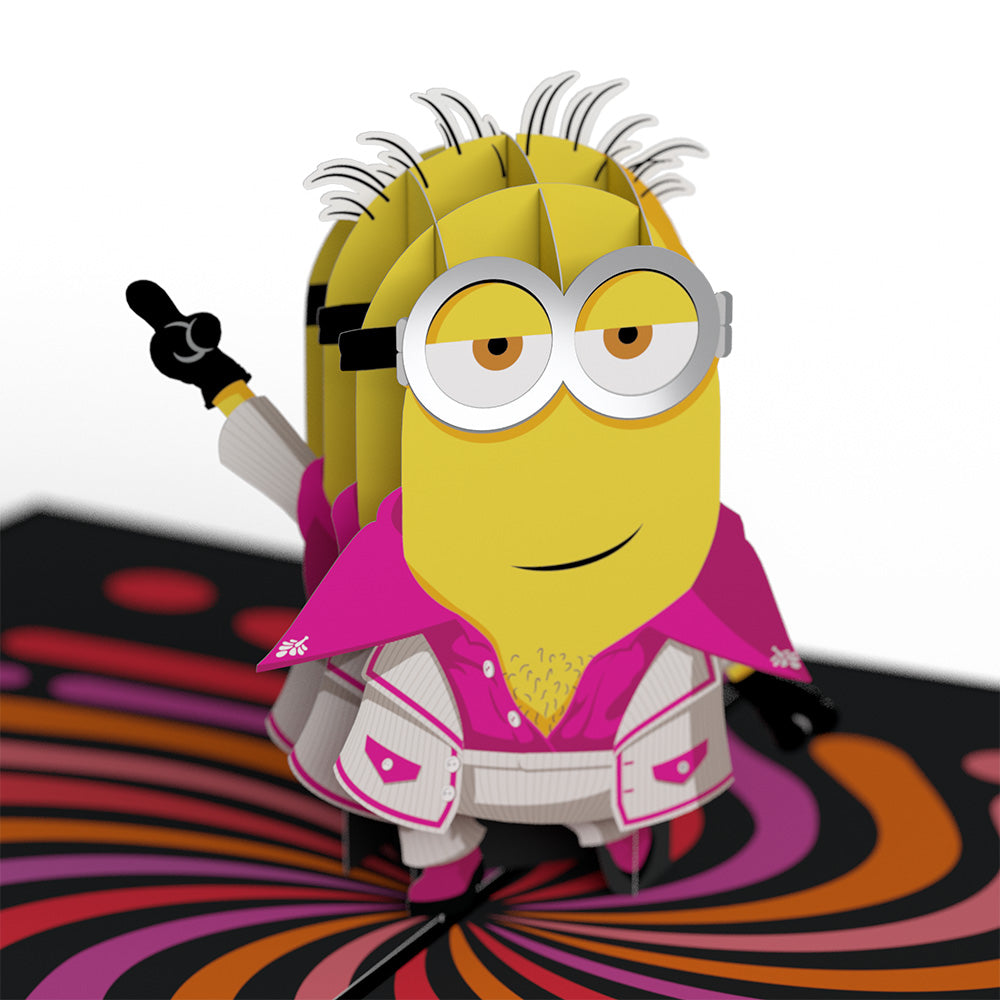 Minions Groovy Father's Day Pop-Up Card