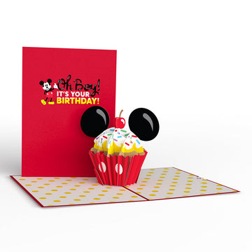 Disney's Mickey Mouse Oh Boy! Birthday Pop-Up Card