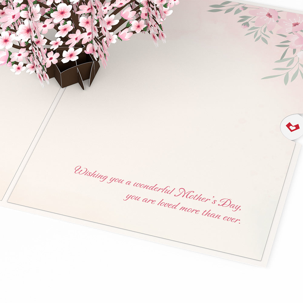 To My Grandma Mother¡¯s Day Cherry Blossom Pop-Up Card