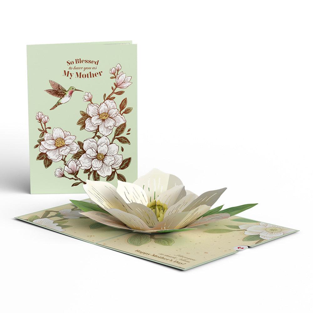 Mother¡¯s Day Magnolia Pop-Up Card