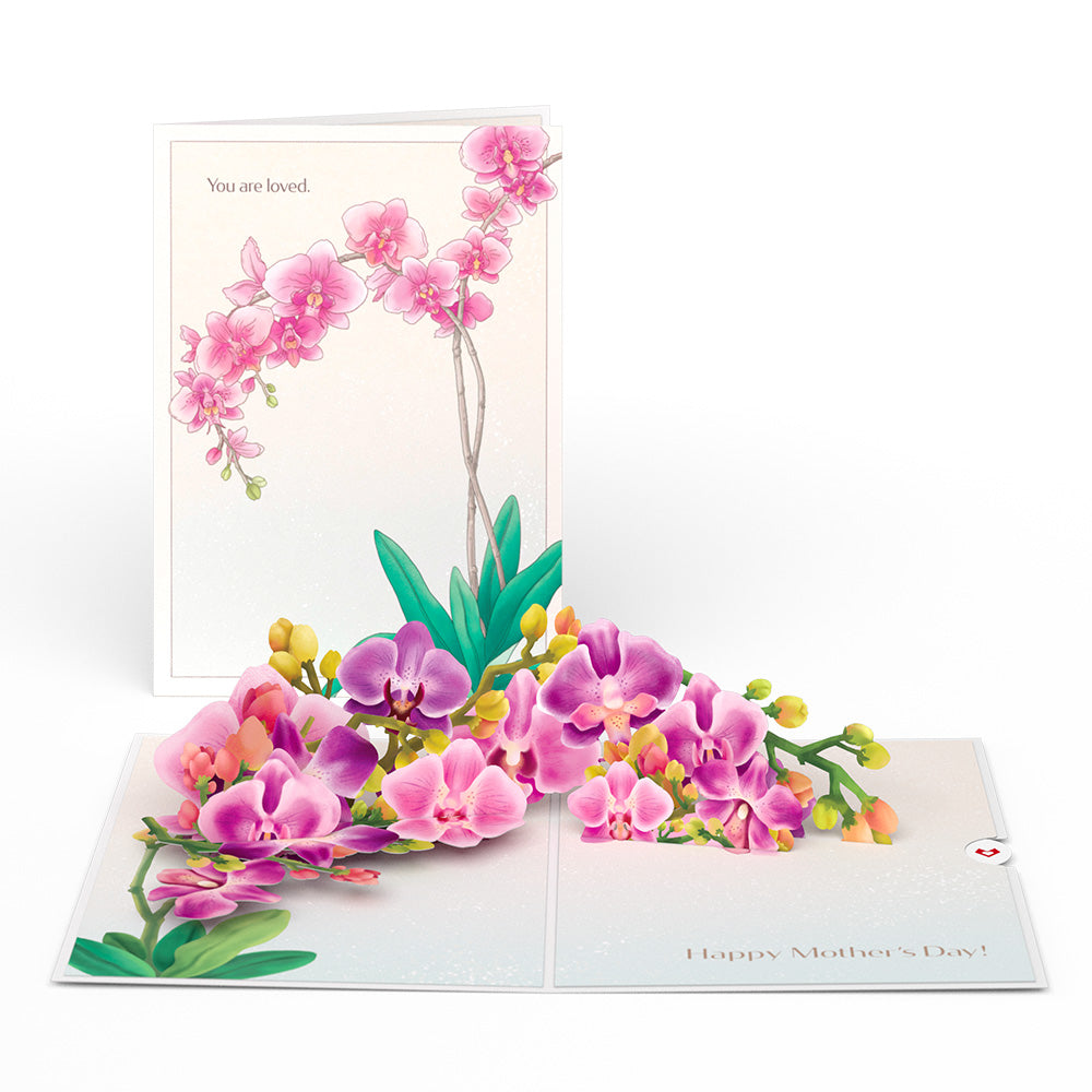 Mother¡¯s Day Orchid Pop-Up Card