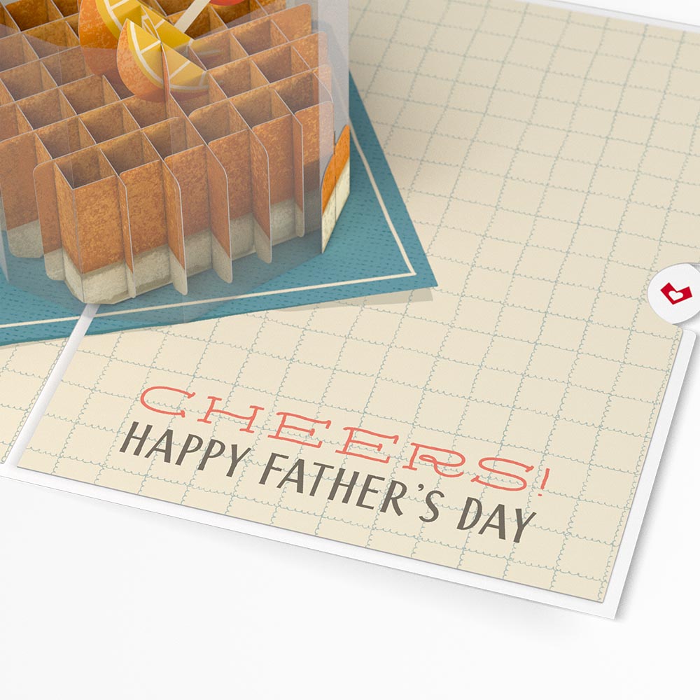 Cheers Father¡¯s Day Pop-Up Card