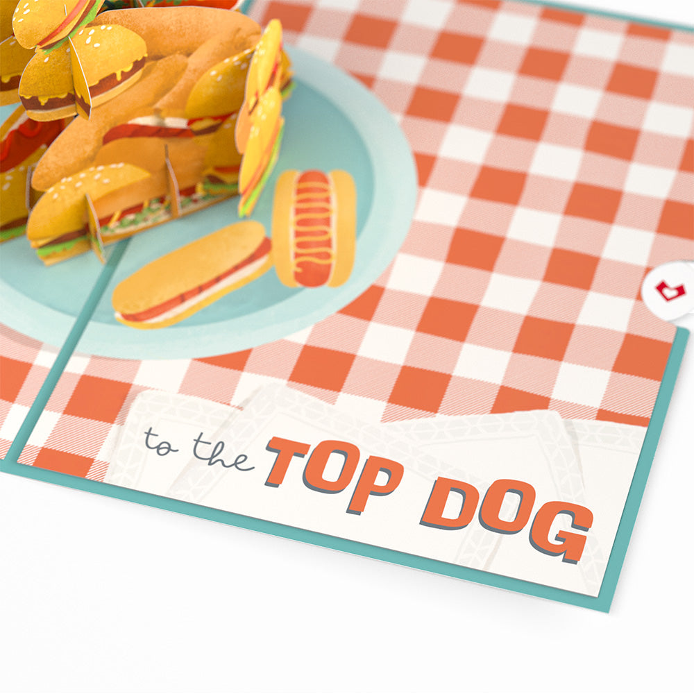 Top Dog Father¡¯s Day Pop-Up Card