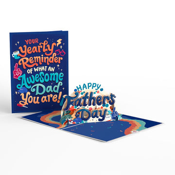 Awesome Dad Father¡¯s Day Pop-Up Card