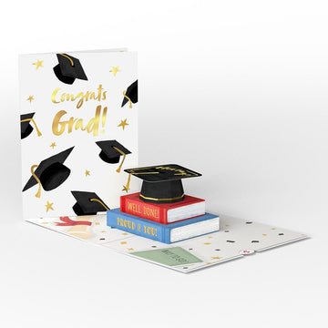 Congrats, Grad! Pop-Up Card