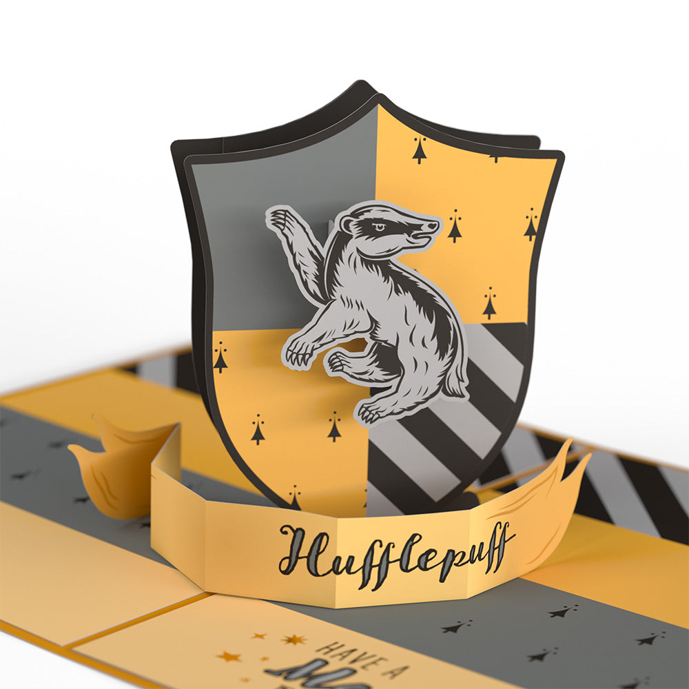 Harry Potter? Hufflepuff? Birthday Pop-Up Card