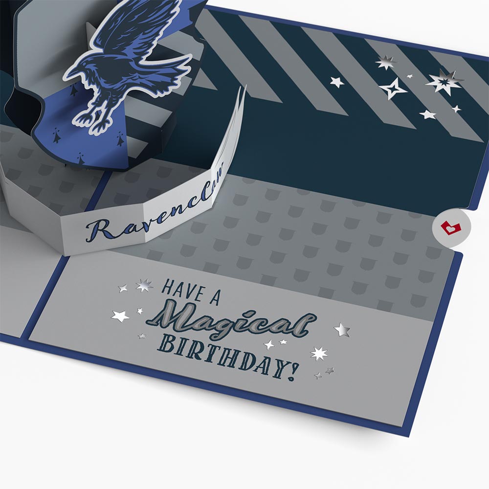 Harry Potter? Ravenclaw? Birthday Pop-Up Card