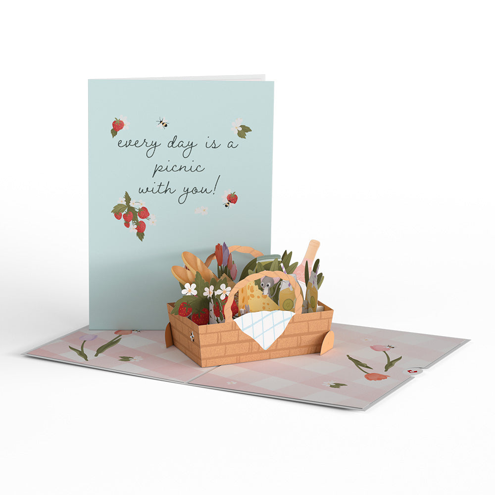 Every Day is a Picnic with You Pop-Up Card