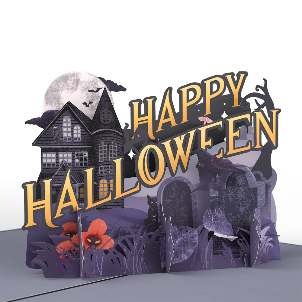 Enchantingly Eerie Halloween Pop-Up Card