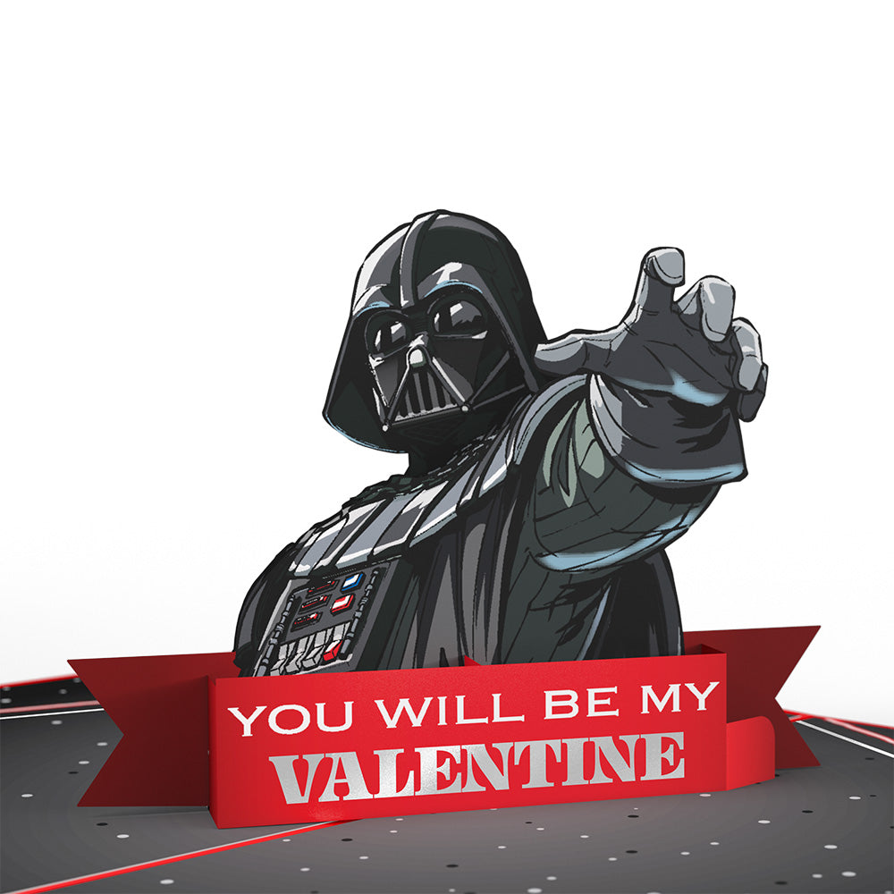Star Wars? Darth Vader? Take My Breath Away Valentine Pop-Up Card