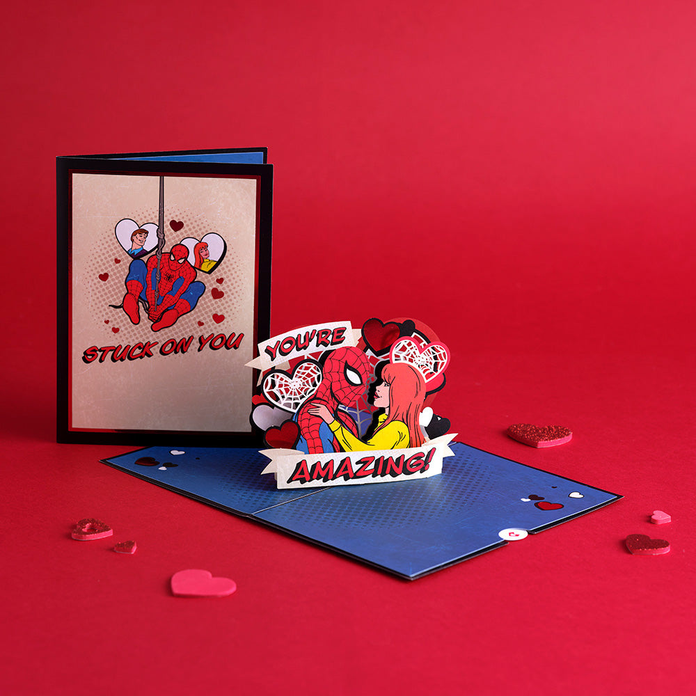 Marvel's Spider-Man Stuck on You Pop-Up Card