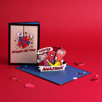 Marvel's Spider-Man Stuck on You Pop-Up Card