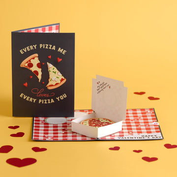 Pizza Valentine Pop-Up Card