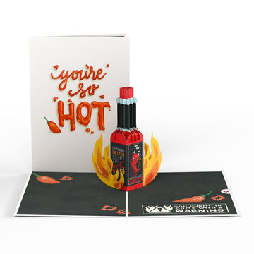 You¡¯re So Hot - Hot Sauce Pop-Up Card