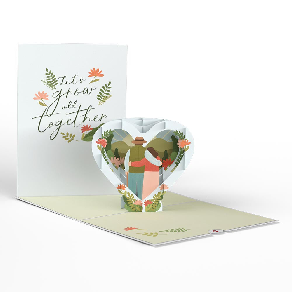 Let¡¯s Grow Old Together Pop-Up Card