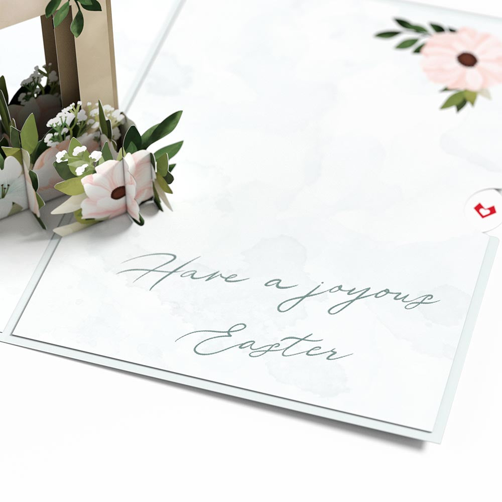 Joyous Easter Cross Pop-Up Card