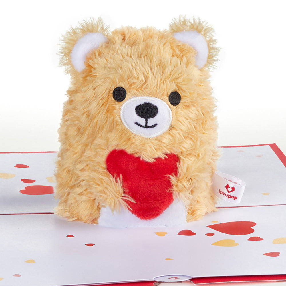 'You're The Beary Best' Plushpop Card