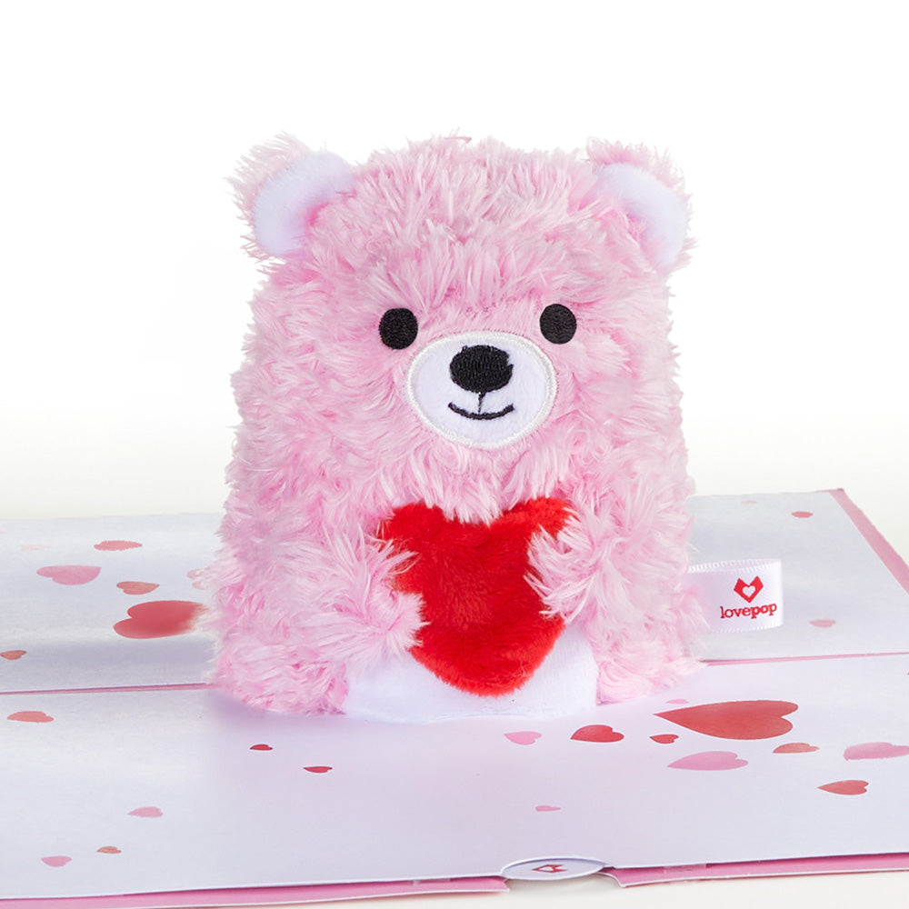 'You Make Me Beary Happy' Plushpop Card