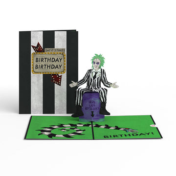 Beetlejuice Birthday! Birthday! Birthday! Pop-Up Card