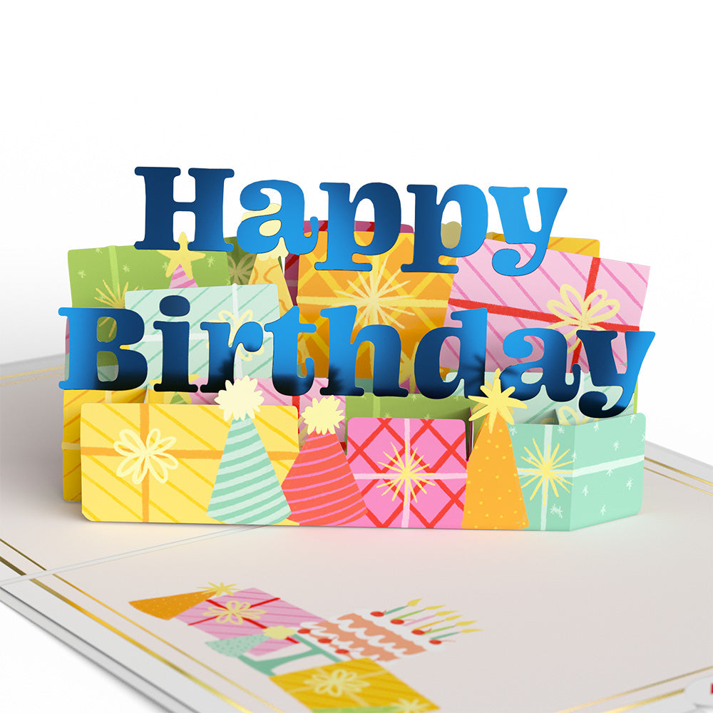 Wishing You a Happy Birthday Pop-Up Card