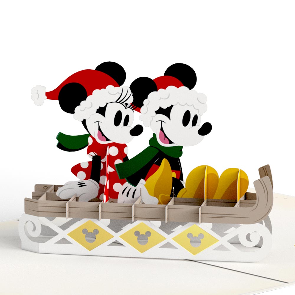 Disney's Mickey Mouse Oh Joy Christmas Pop-Up Card