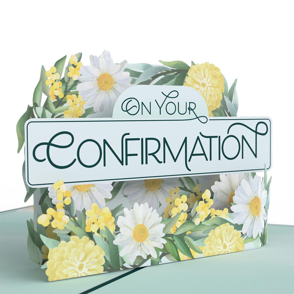 Blessings on Your Confirmation Pop-Up Card