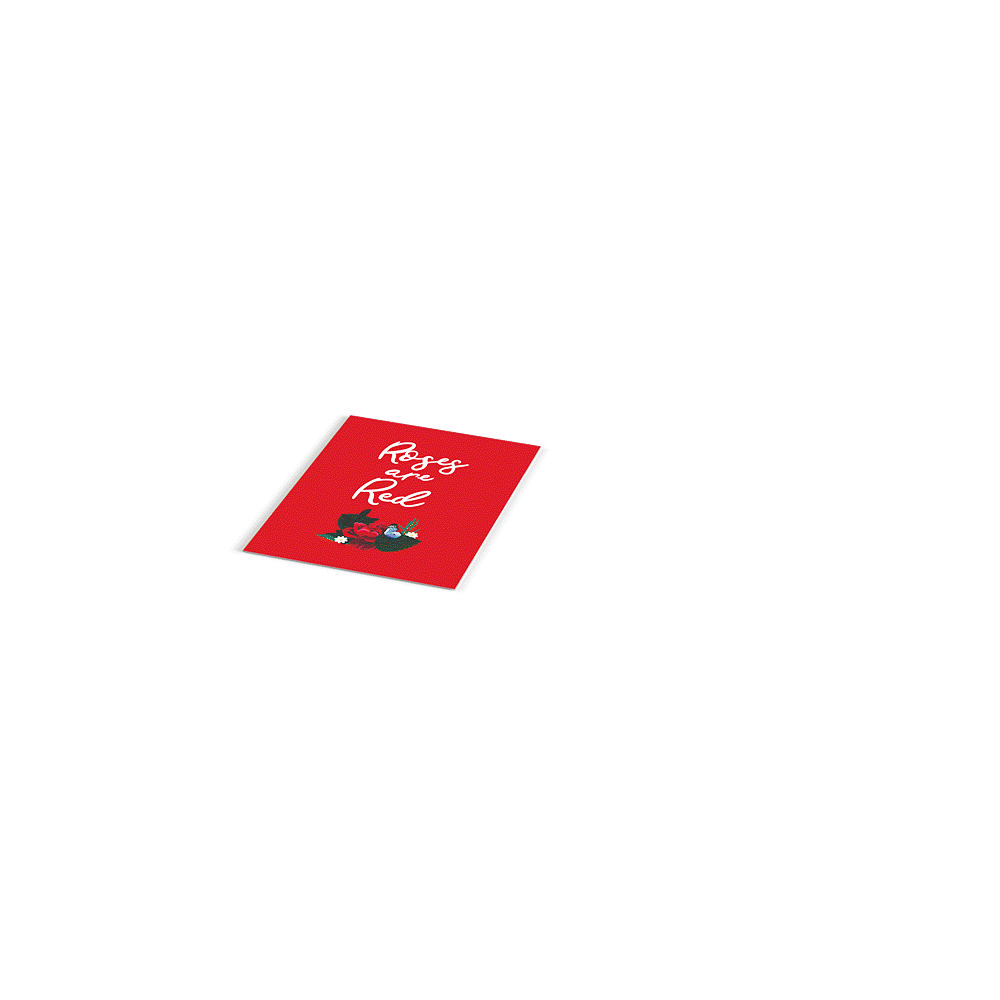 Valentine's Day Roses 4-in-1 Nesting Card