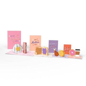 We Go Together Like... Valentine's Day 4-in-1 Nesting Card