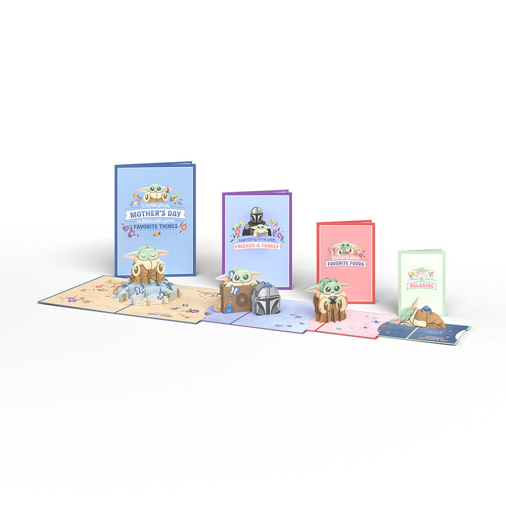 Star Wars? The Mandalorian? Grogu? Mother¡¯s Day Favorite Things 4-in-1 Nesting Card