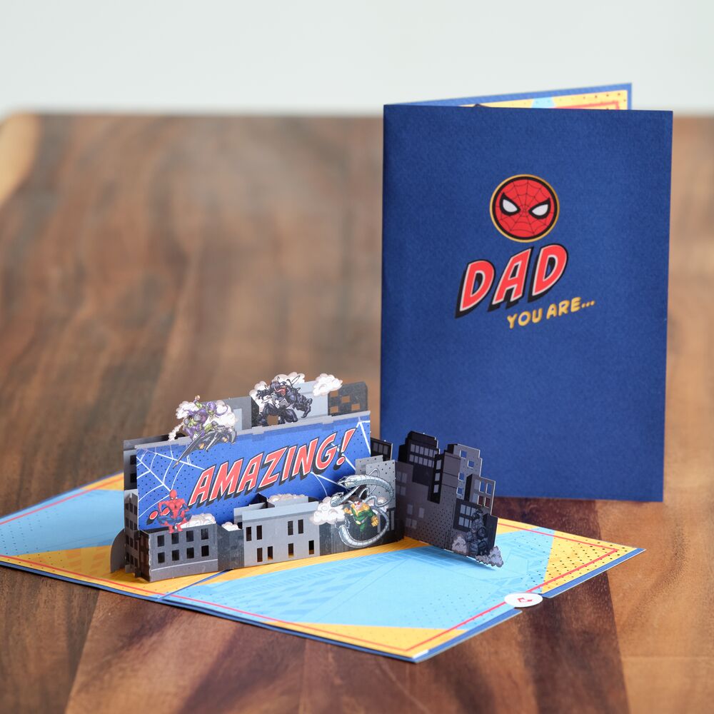 Marvel¡¯s Spider-Man Beyond Amazing Dad Pop-Up Card