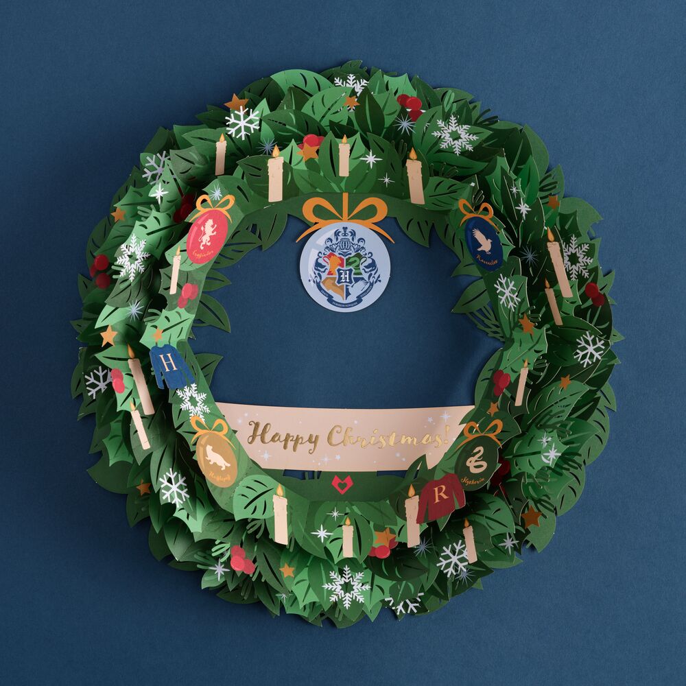 Harry Potter? Happy Christmas Wreath