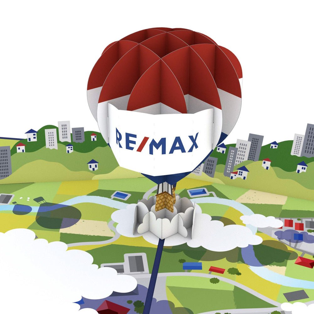 RE/MAX? Balloon Pop-Up Card