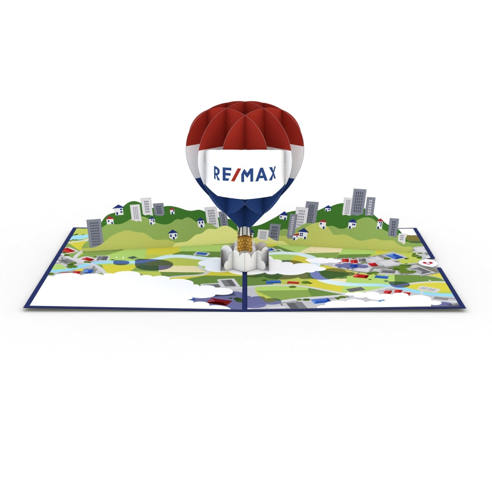 RE/MAX? Balloon Pop-Up Card