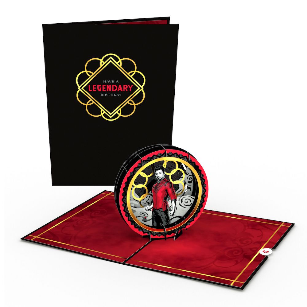 Marvel¡¯s Shang-Chi Legendary Birthday Pop-Up Card