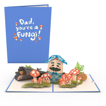 Fungi Dad Pop-Up Card