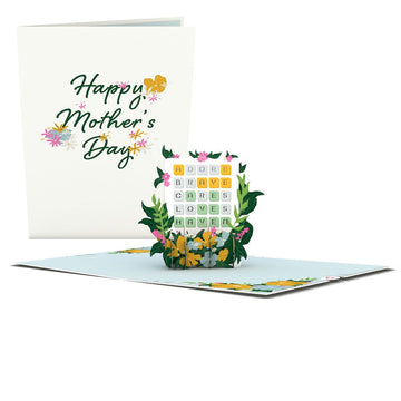 Mother¡¯s Day Words Pop-Up Card