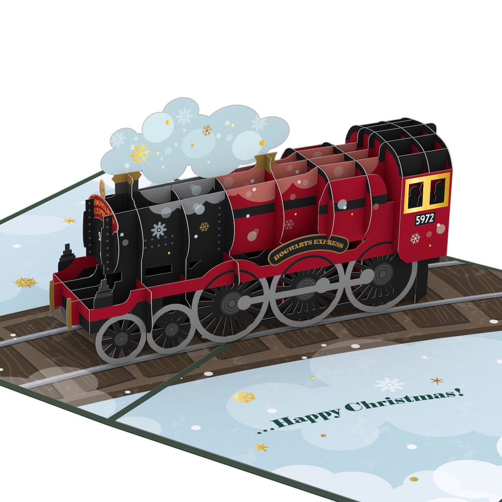 Harry Potter? Holiday Hogwarts? Express Pop-Up Card