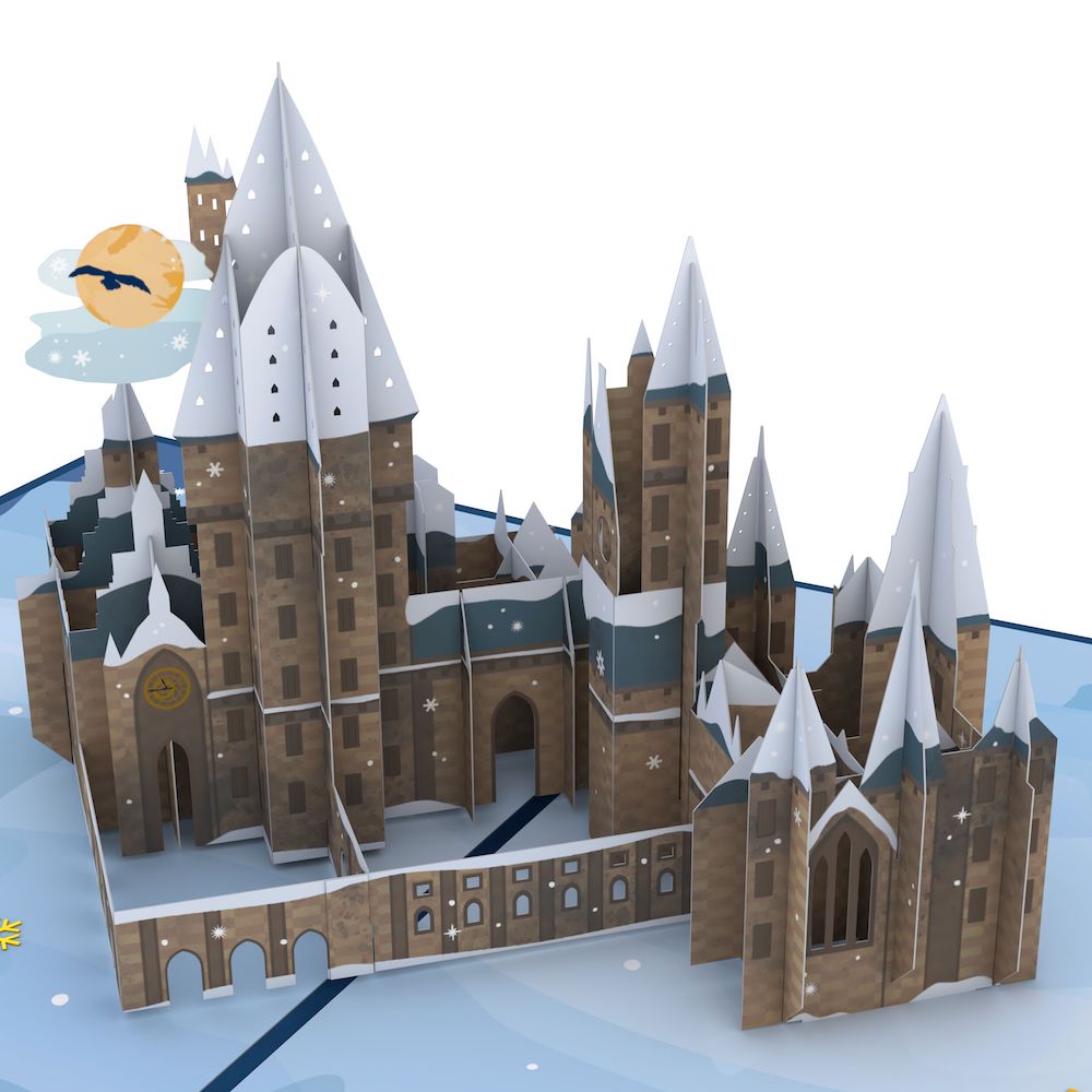 Harry Potter? Christmas at Hogwarts? Pop-Up Card