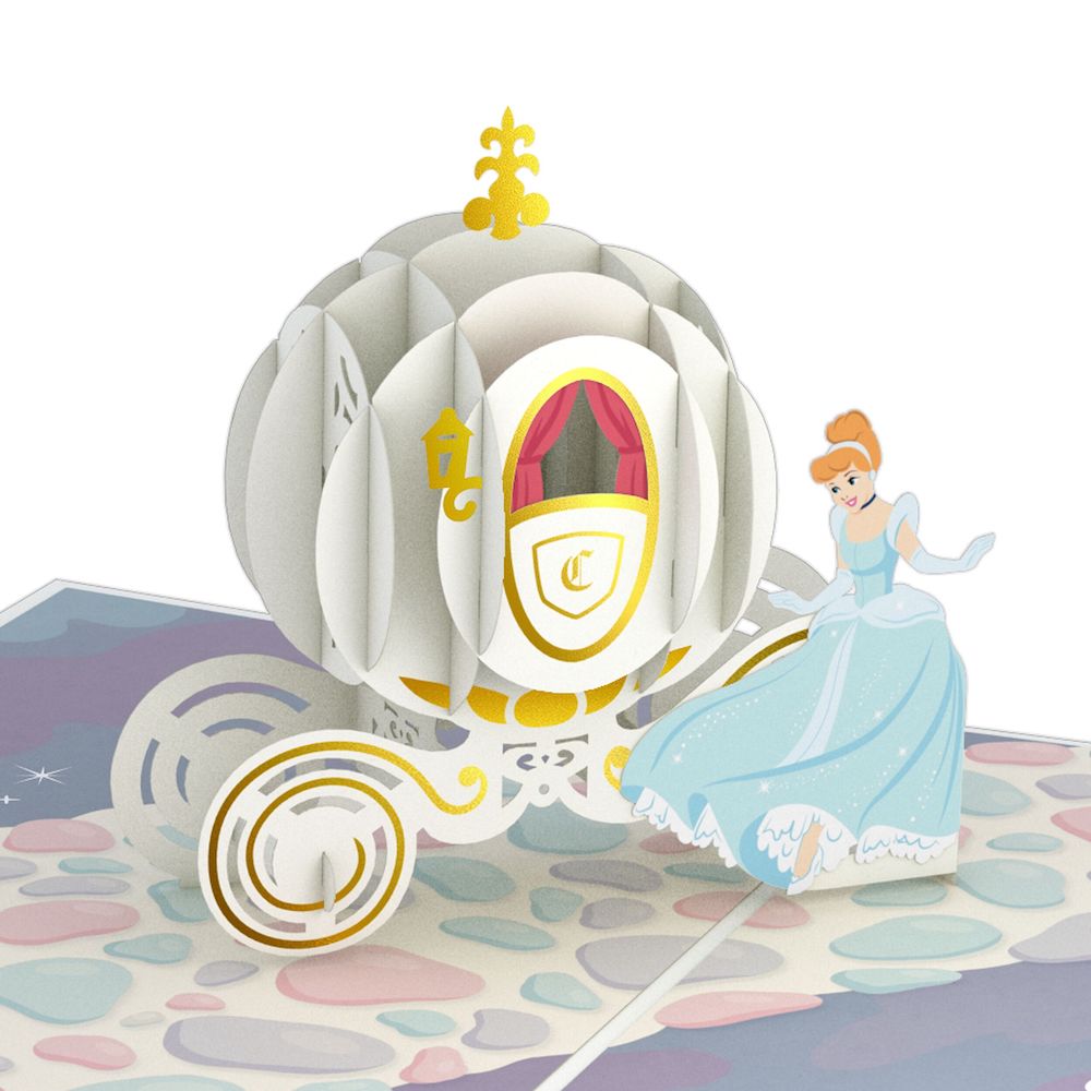 Disney's Cinderella Birthday Pop-Up Card