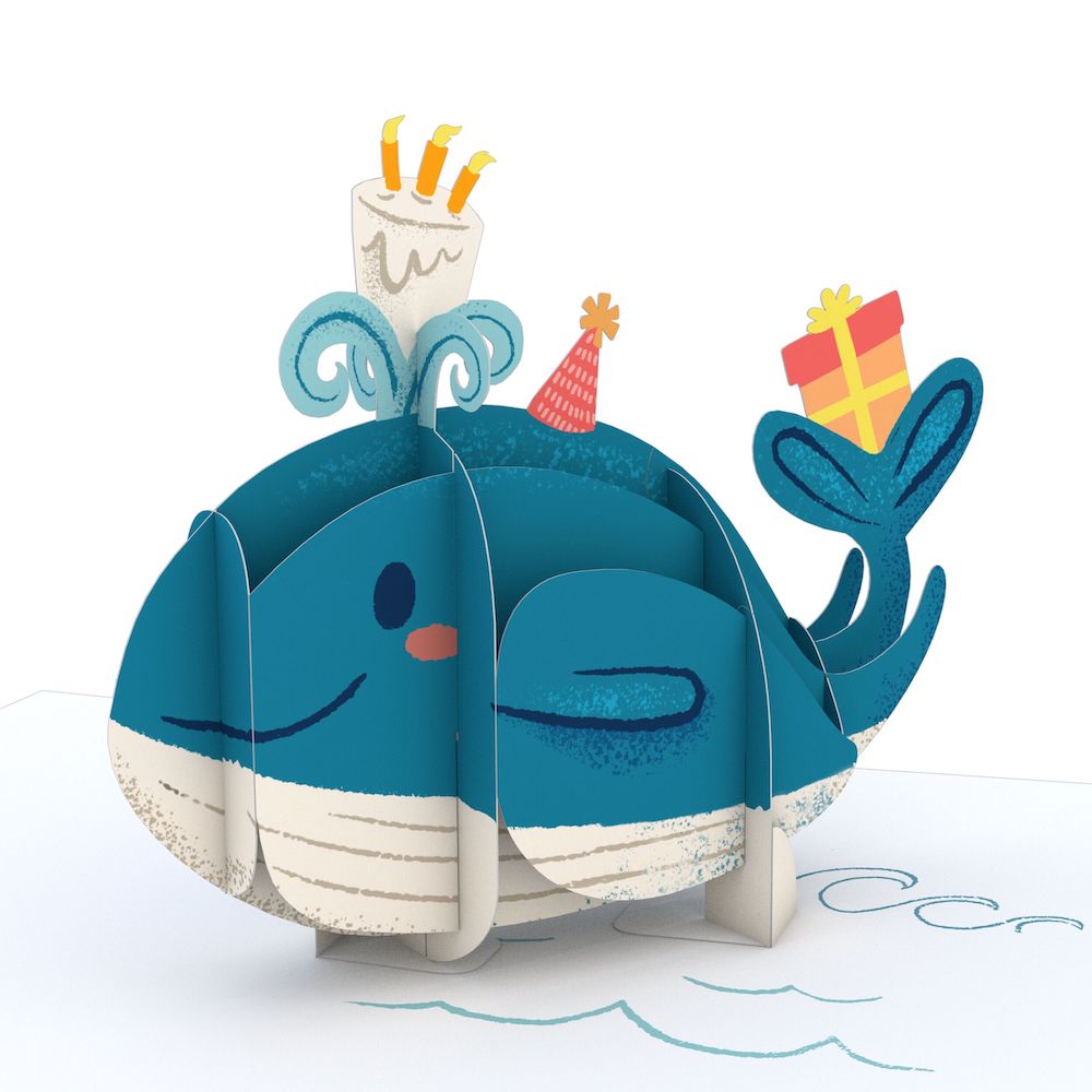 Whale of a Birthday: Paperpop? Card