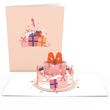 Happy Birthday Gift Cake: Paperpop? Card