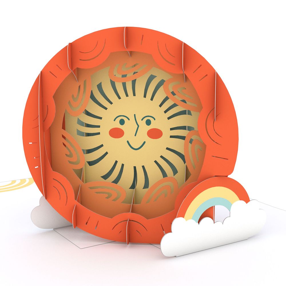 Sending Sunshine Your Way: Paperpop? Card