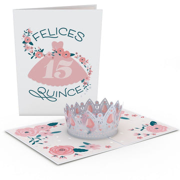 Felices Quince Pop-Up Card